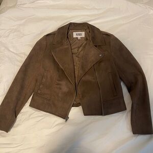 BB Dakota by Steve Madden Women's Faux Suede Moto Jacket